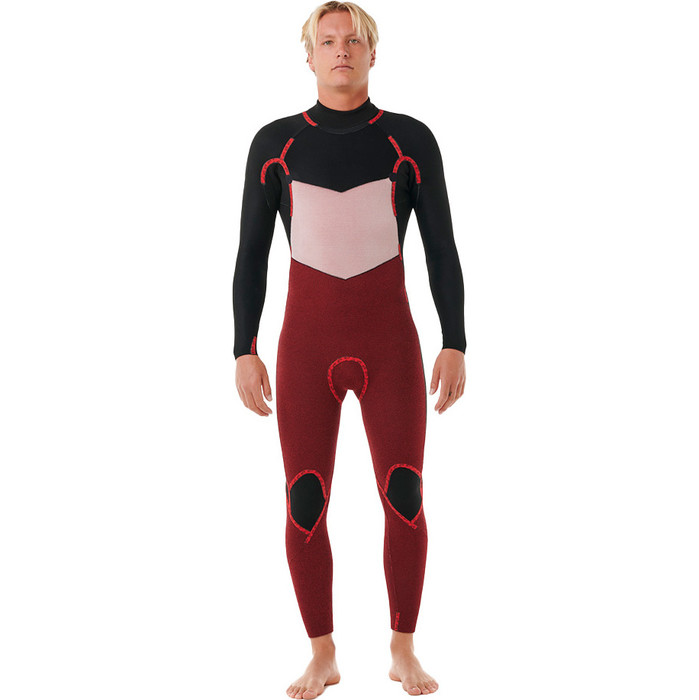 2024 Rip Curl Mens Dawn Patrol 5/3mm Back Zip Wetsuit 159MFS - Black